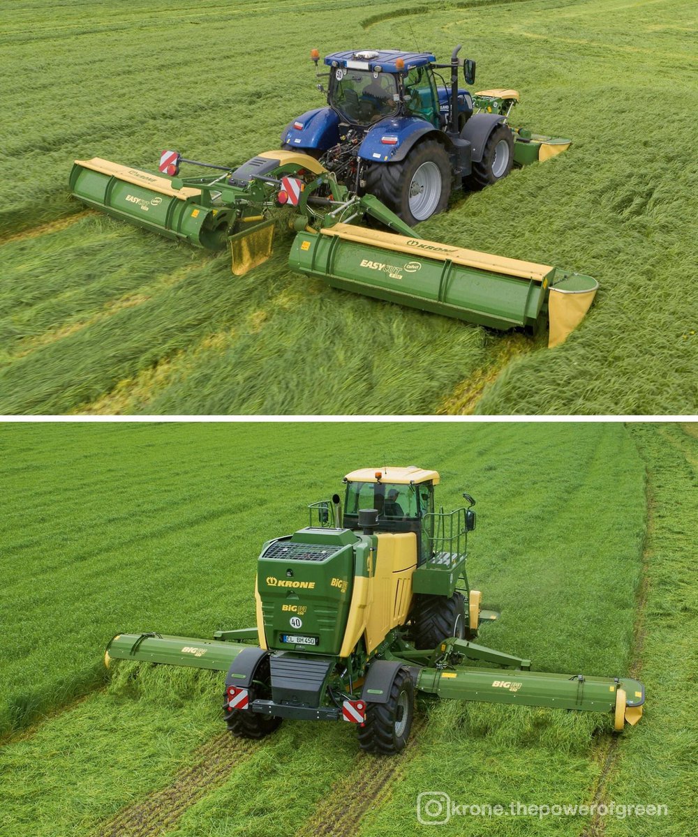 KRONE BiG M 450 vs. KRONE EasyCut B 950 Collect ⬆️⬇️

#krone #kronebigm450 #bigm450 #kroneeasycutb950collect #kroneeasycut #b950collect #kronethepowerofgreen #thepowerofgreen