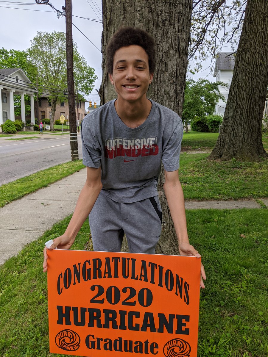 So proud of Joshua Stevens!!!!  #gradsignblitz  #caneclassof2020
