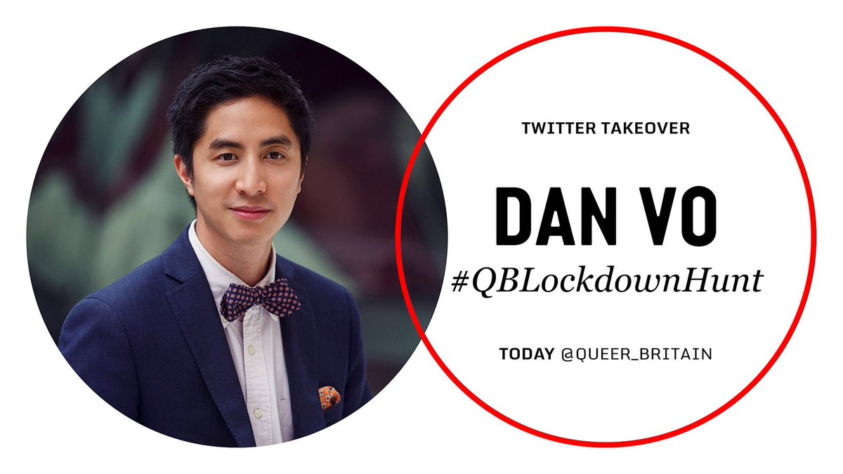 QueerBritain's tweet photo. Actually one more post to say thank you to @MDKtm for all the amazing visual work and on point graphic design, as you can see below. Give him a follow and also head over to the Queer Britain Insta to see more beautiful content. Til the next #QBLockdownHunt hooroo! #DanVo https://t.co/JQZDW7T4N0