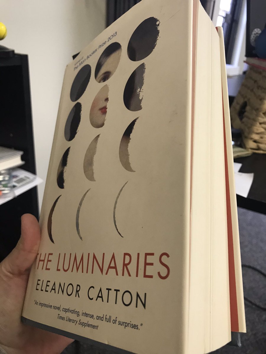 Ready to spend some quality time with this brick! #amreading #manbookerprize