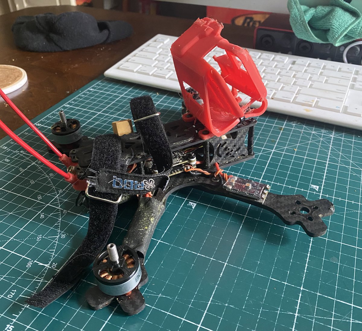 AR_Thritus's tweet image. Just got notified my fpvcrate motors are in. Can finally get #3 back in the air. #fpvcrate #sourceone #fpvproblems