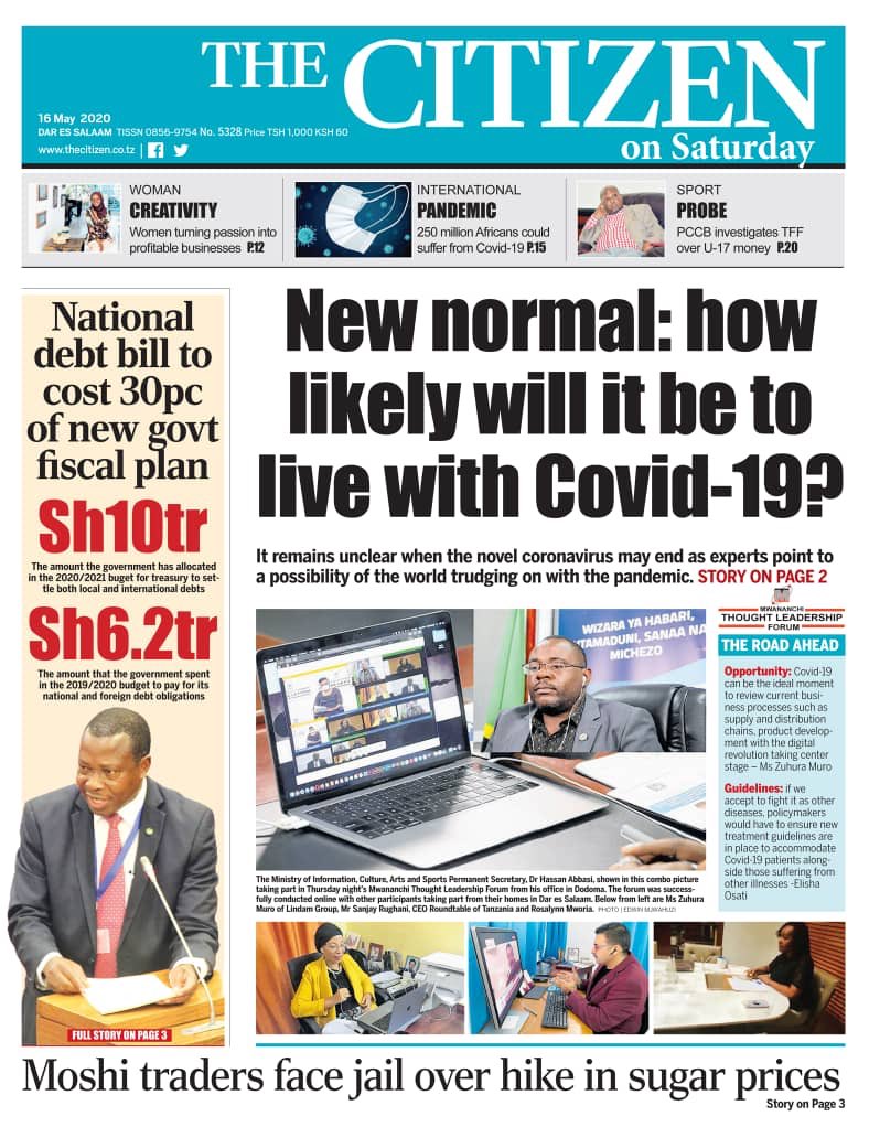 bmachumu's tweet photo. HOW MCL PULLED OFF FIRST VIRTIAL #MWANANCHIFORUM #COVID19TZ. Receive a copy of your favorite Weekend @TheCitizenTZ epaper (digitally) brought to you by MCL. Get at https://t.co/qjCqC0qXcR 
SUBSCRIBE eGazeti
Google Play: https://t.co/zO3prOpSsN
Web version: https://t.co/NxSERt9h59 https://t.co/aXCNA69HjO