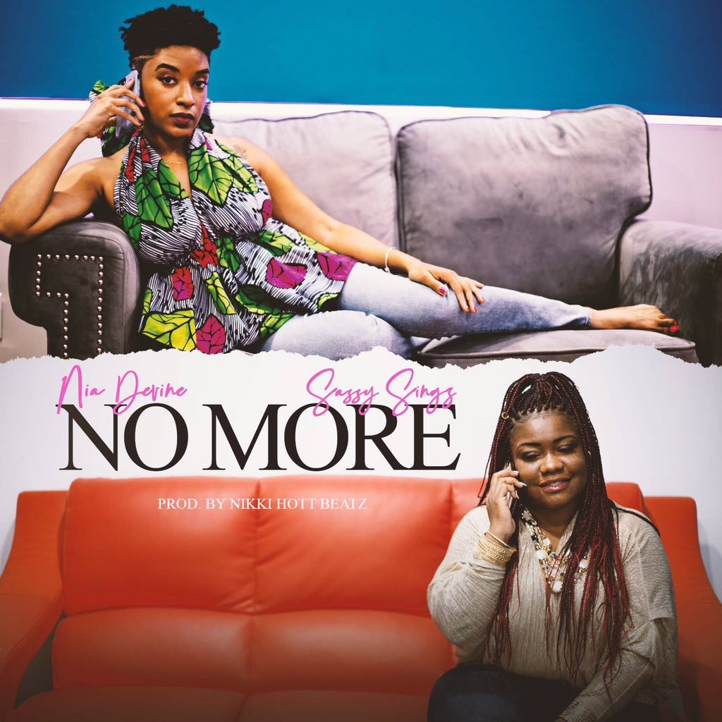 Here’s the official cover art for <a href="/NiaDevine1/">Nia Dēvine</a> new single “No More”feat. @SassySingz dropping this Monday via <a href="/StarchildRecUS/">Starchild Records (US)</a> on all digital streaming platforms‼️
📸: <a href="/H2CCMiami/">H2 Creative Concepts</a> 🖼: <a href="/DGFXMiami/">DGFX</a> @blvd_blvk 🎶: <a href="/NikkiHottBeatz/">Nikki Hott Beatz</a>