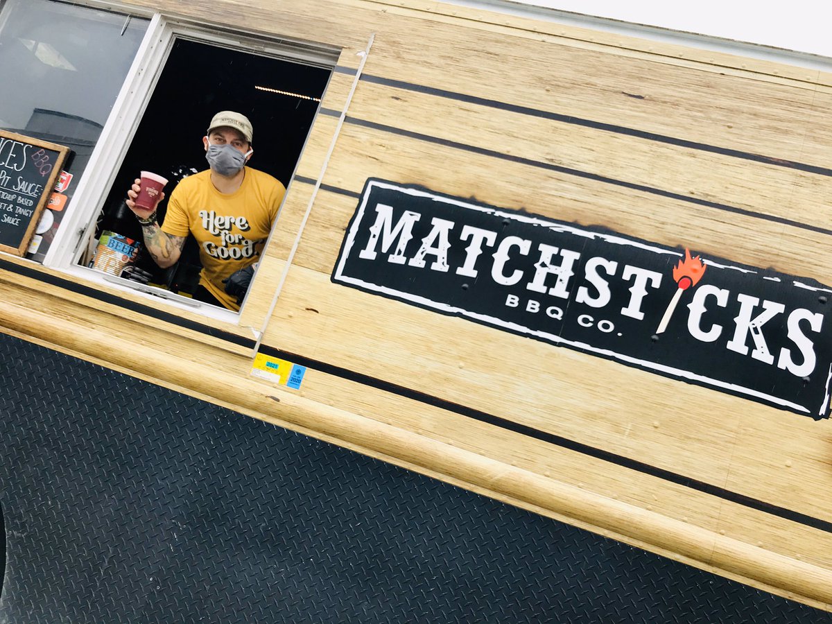 Virginia Beer Co. (@virginiabeerco) on Twitter photo It’s our first day back in the beer garden and we couldn’t ask for a better food truck partner with whom to pair it than <a href="/MatchsticksBBQ/">Matchsticks BBQ Co.</a>! Whether you’re coming by for a pint or grabbing a 4-pack go go, make sure you get ya some of that ‘que too.
#SupportLocal #DrinkBeer #EatBBQ It’s our first day back in the beer garden and we couldn’t ask for a better food truck partner with whom to pair it than <a href="/MatchsticksBBQ/">Matchsticks BBQ Co.</a>! Whether you’re coming by for a pint or grabbing a 4-pack go go, make sure you get ya some of that ‘que too.
#SupportLocal #DrinkBeer #EatBBQ