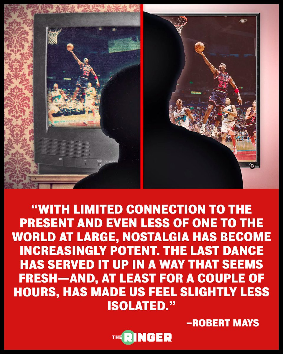 ringer's tweet photo. It has been a long time since something has brought people together like #TheLastDance

@robertmays: https://t.co/y15tEIz1wT https://t.co/VTlkIAbV8W