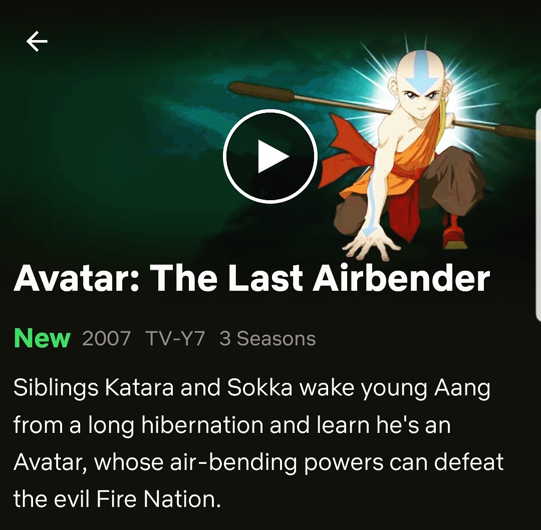 PodcastLair's tweet image. You may now begin your #nostalgia bending weekend. #AvatarTheLastAirbender is officially on @netflix! 🙌
#sliceofsass #sliceofYAS #avatarthelastairbender #water #earth #fire #air