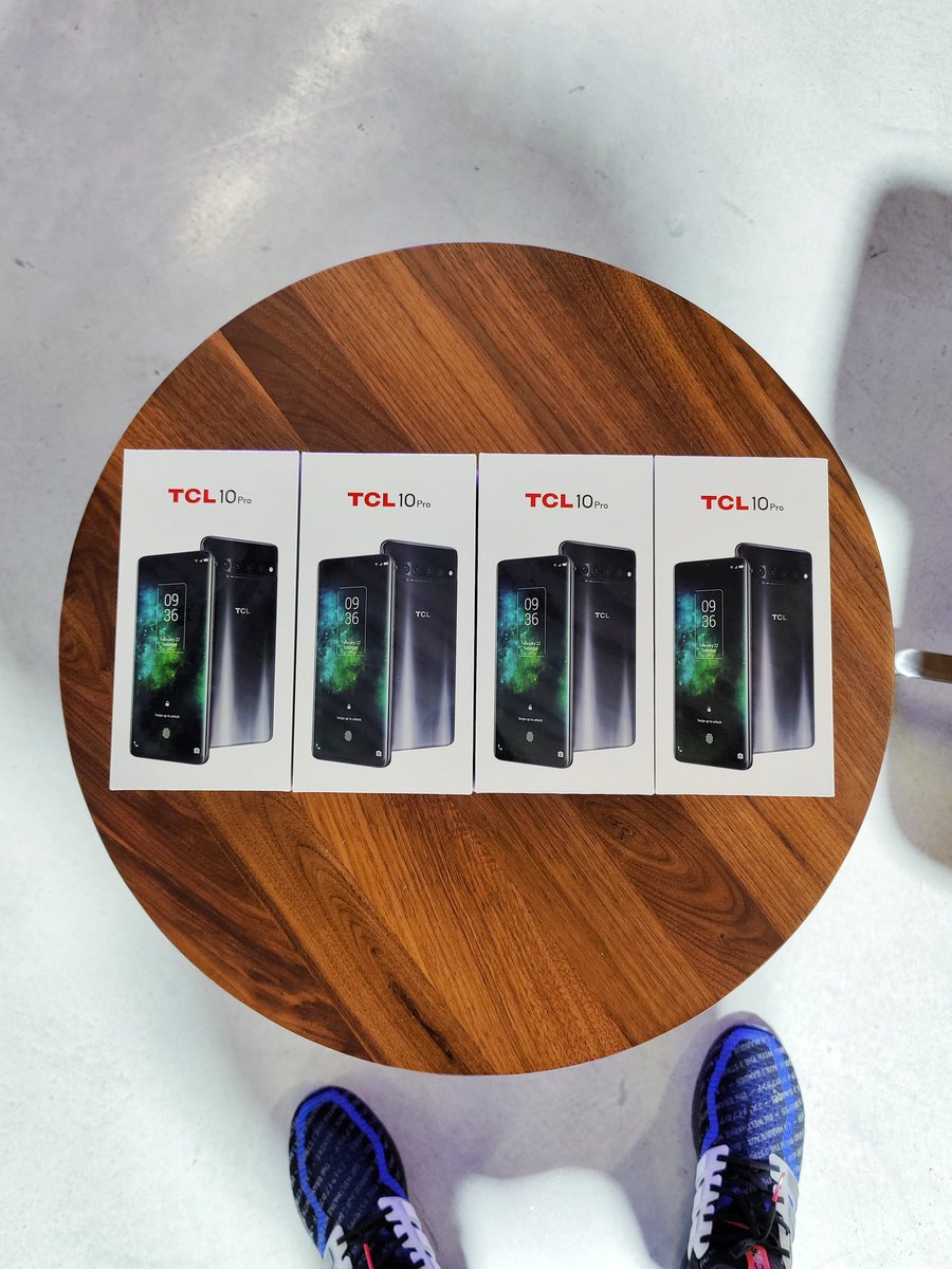 Here it is. Just retweet this tweet and make sure you're following @UnboxTherapy for your chance to win one of these @TCL_USA 10 Pro. Good luck!