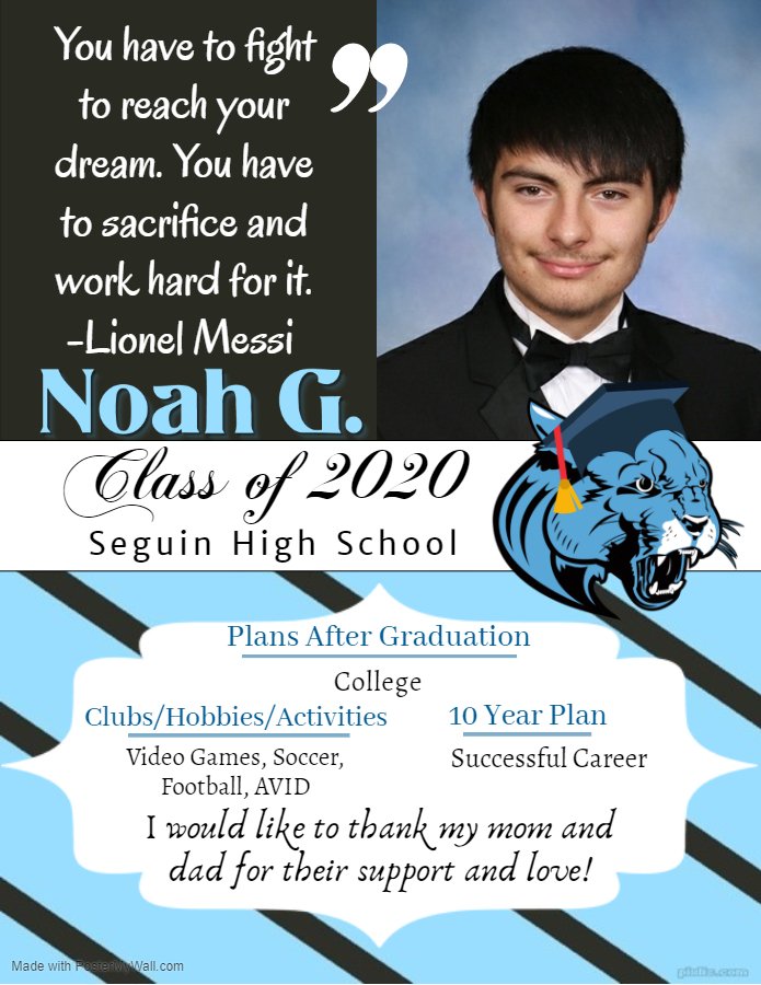 JuanSeguinHS's tweet image. #SeguinNation #SeniorSpotlight