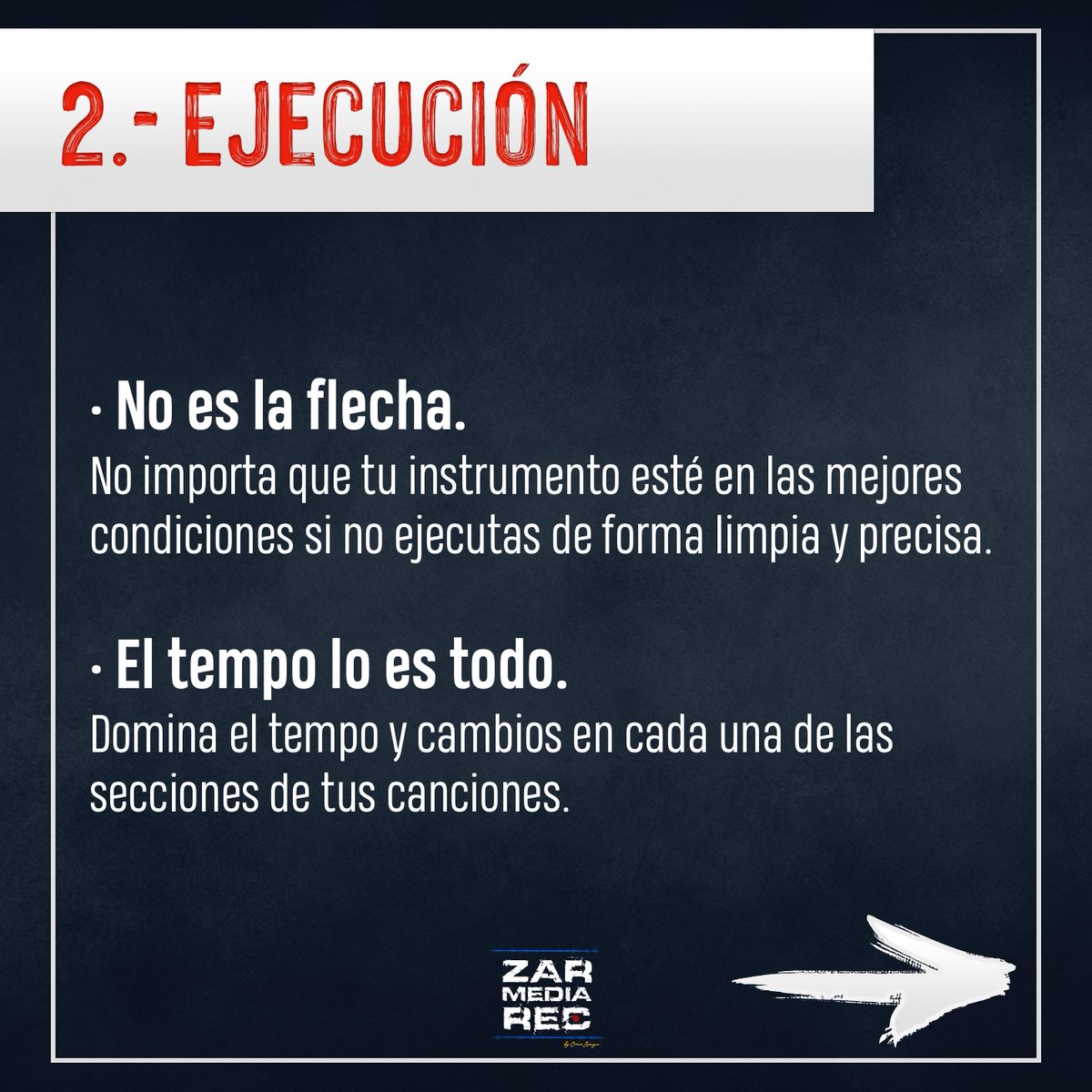 ZarMediaRecords's tweet photo. #Guitarristas y #Bajistas!🎸 les regalo 3 tips que les ayudarán a llegar al estudio mucho mejor preparados y listos para la acción 🎤 🎼 https://t.co/UCDbNegqEt