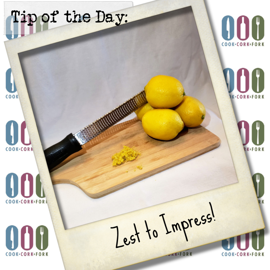 CookCorkFork's tweet photo. Zest to Impress! Make Zest Cubes - divide the zest in an ice cube tray, cover with juice, and freeze. You can use this in future marinades #cookcorkandfork #zest #tipofday #cookingfromhome #addsometang #microplane #graters https://t.co/ZaP1Th4ytT