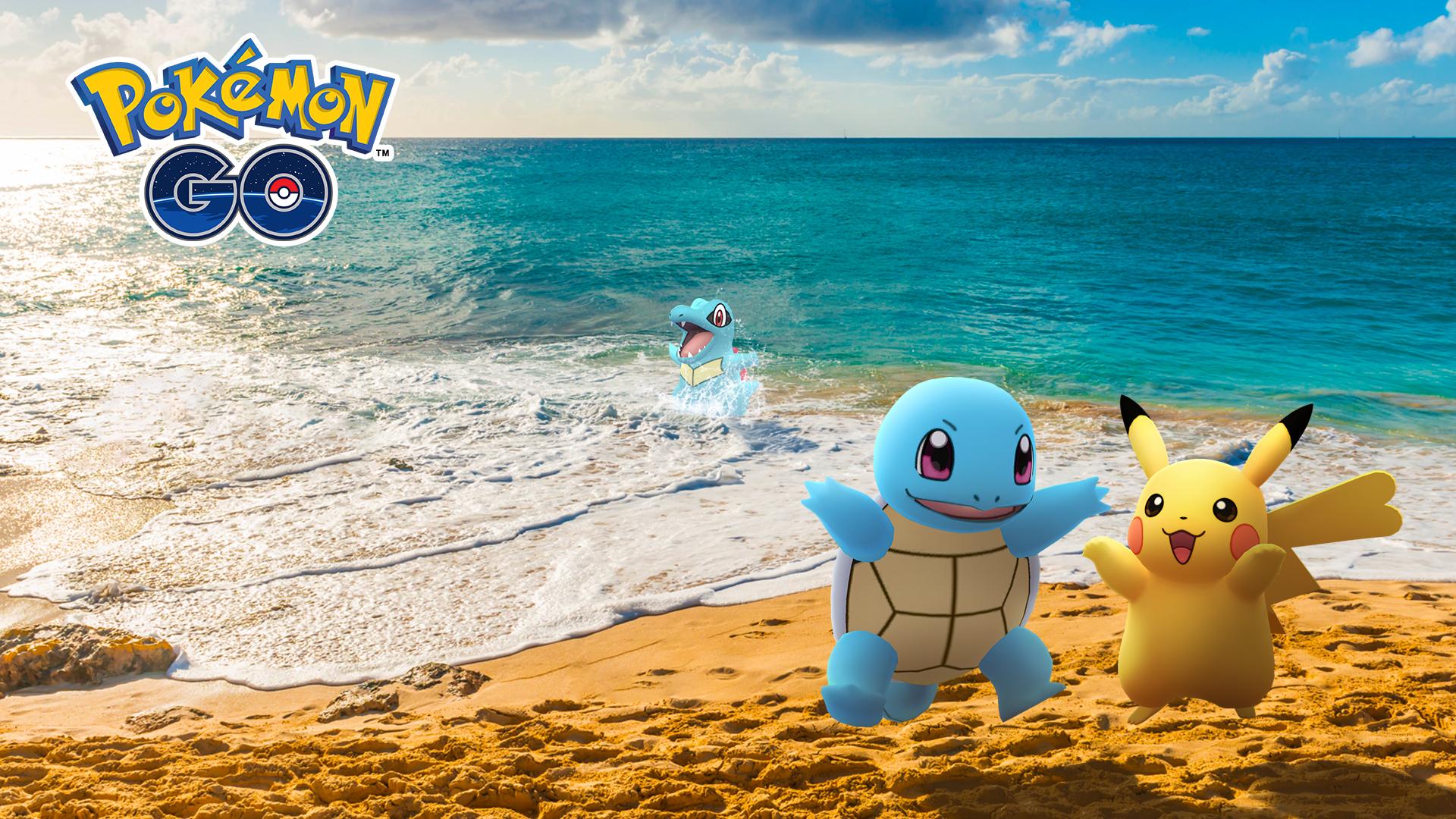 Pokémon de tipo Agua en Pokémon GO