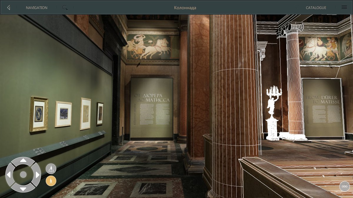 Navigator4D's tweet image. &quot;From Durer to Matisse 4D&quot;. Today we have started announcing our new 4D Museum Project with Moscow State Pushkin Fine Arts Museum. This is the unique way to visit this beautiful exhibition in closed famous Moscow&apos;s Museum. Coming soon free download the version of this project!