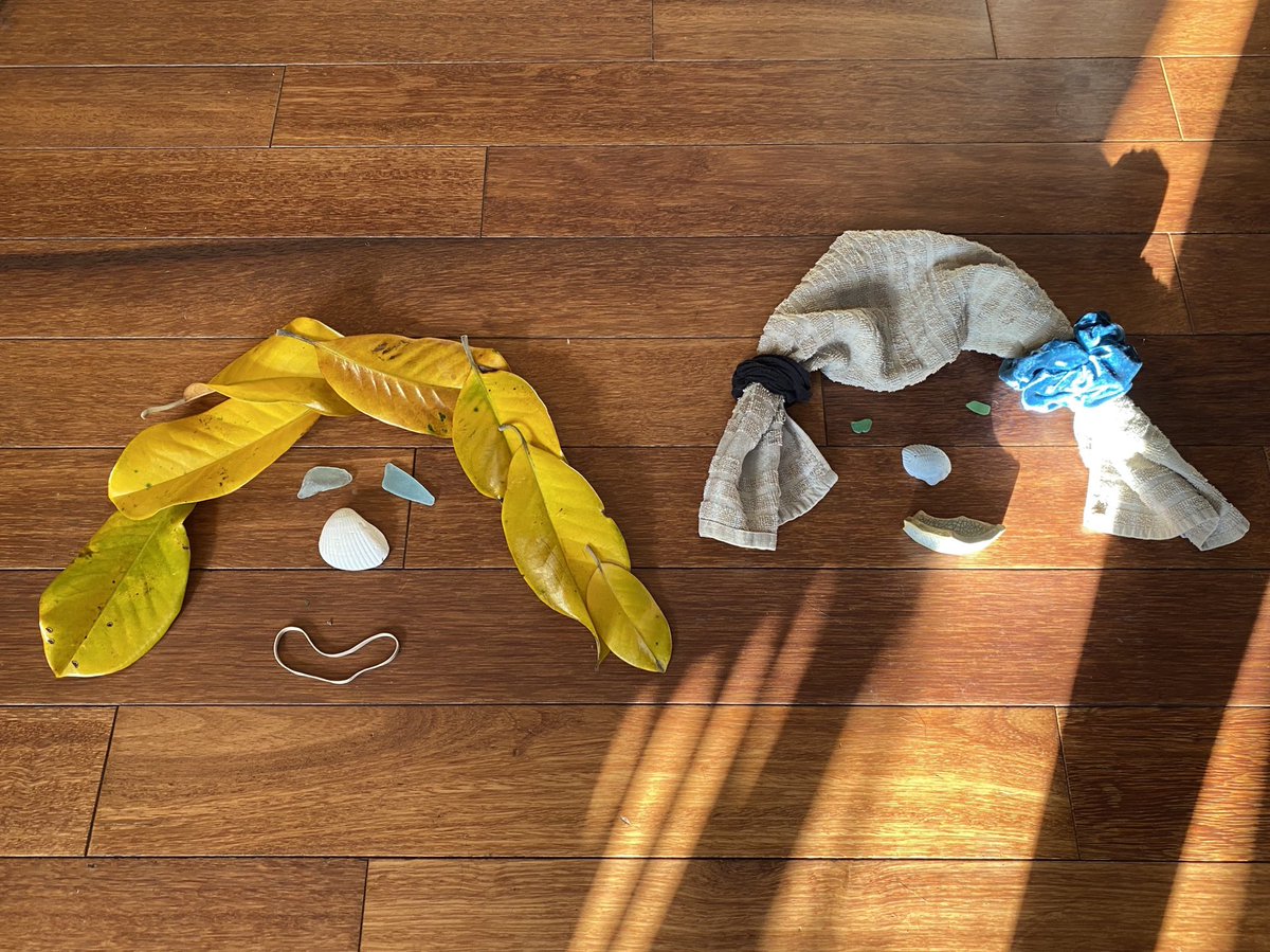 BridgetDunbar's tweet photo. #FoundObjectsSelfPortrait @SMCPS_MD #supervisorsofDCI #SMCPSatHome https://t.co/O1AlbJnRYm