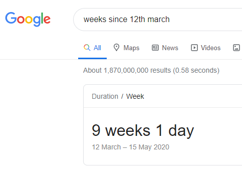 How long since we've been in the office?!