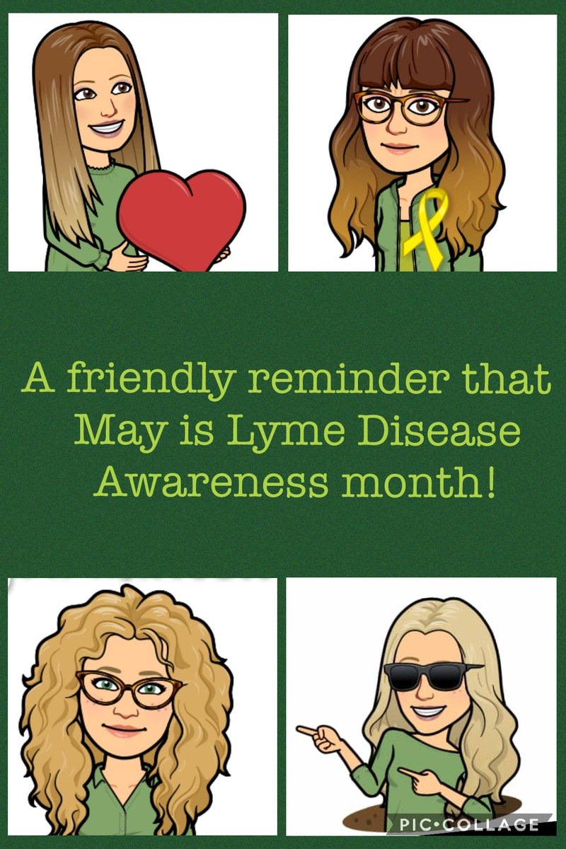 MrsBachoo's tweet photo. Friendly reminder as we start to spend more time outdoors, May is Lyme Disease Awareness month. https://t.co/3exl07qTvX https://t.co/Y0Pl7xccv1