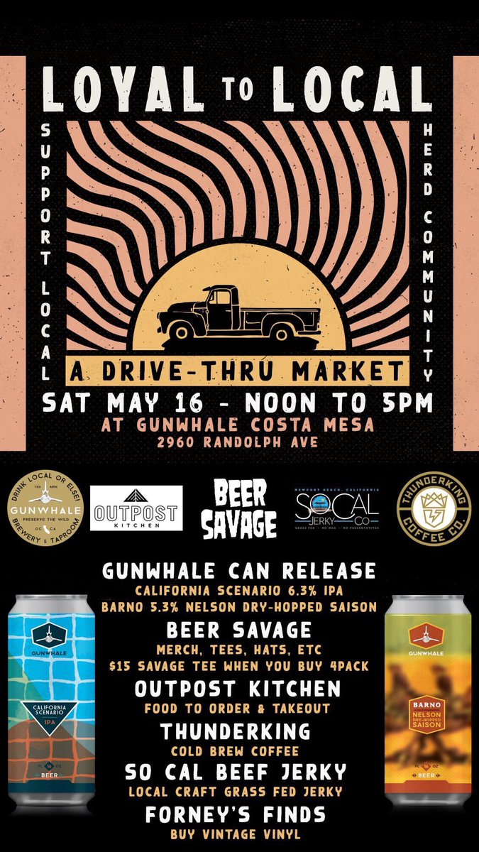 CM_Chamber's tweet photo. Outpost Kitchen in Costa Mesa is doing a drive through market to support some of our local businesses this Saturday. https://t.co/hX8F6Mozdk