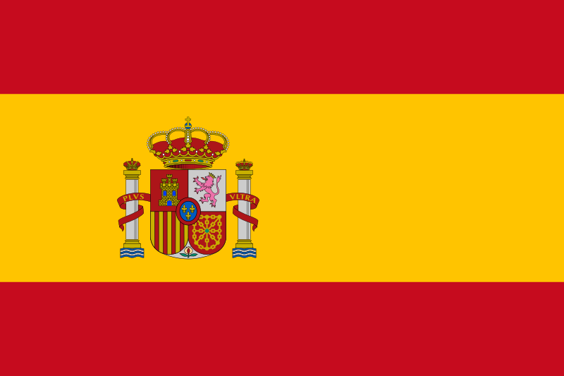 39. SpainWe're back to the need to remove the coat of arms, the way in which the red bands are spaced apart, alongside the golden yellow tinge, I would have this in the top 10, just get on removing those coat of arms Spain, simplicity works!
