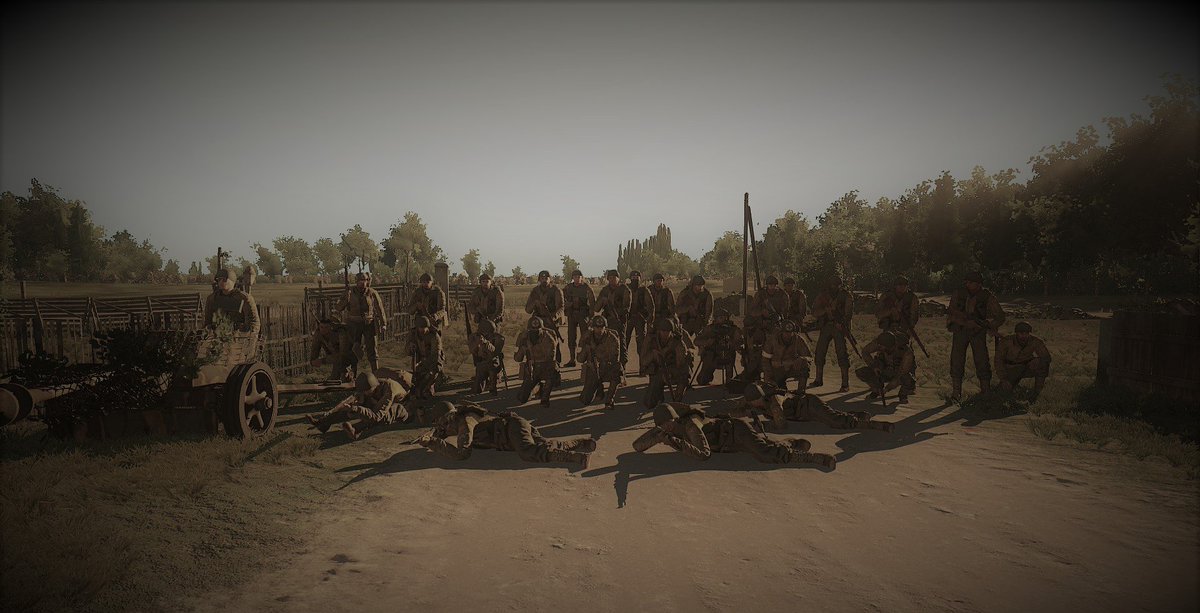 TaskForceAthena's tweet image. Role playing as the 2nd Ranger Battalion, TFA stormed the beaches of Omaha today. After successfully silencing the 88 gun positions, the platoon secured the town of Le Braye. Thank you to everyone involved. #Arma3 #Omaha #TFA @GrimReapers_