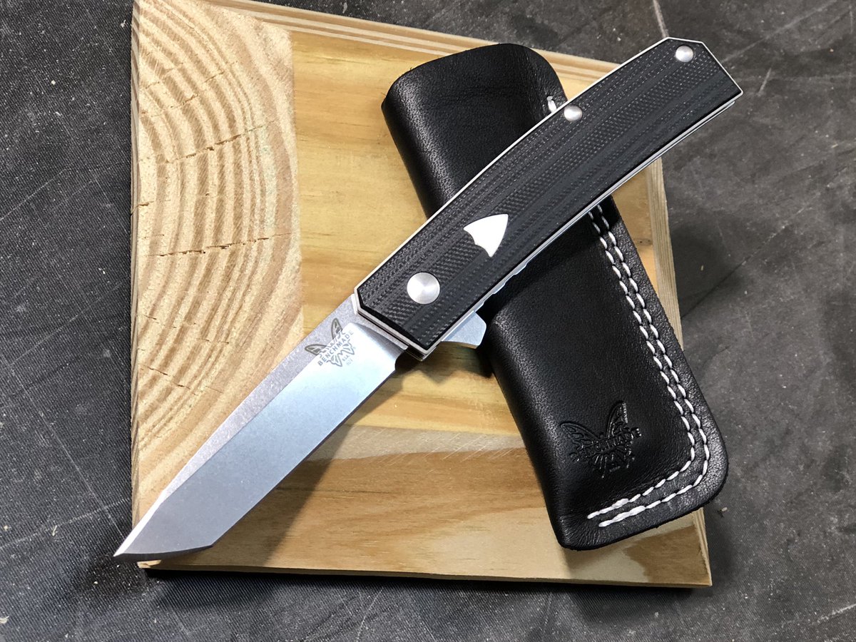 KnifeworksInc's tweet photo. New Arrival Benchmade 601 Tengu Flipper !!! This has Class written all over it ! If you are wanting something different, this is it! Slim and packed with detail! Jared Oeser Design! Order yours today!! #benchmade #benchmadeknives #benchmadeknife
https://t.co/U3X2XZj7uq https://t.co/hrywObFf06