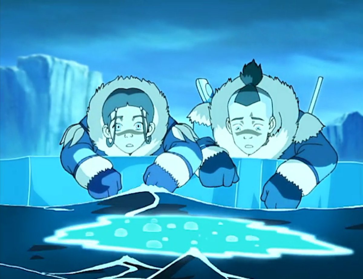 sadfruitsnack's tweet photo. katara freed aang while she was on a rant about how useless men are, multitasking queen. she was the blueprint https://t.co/q1cfzXaaF5