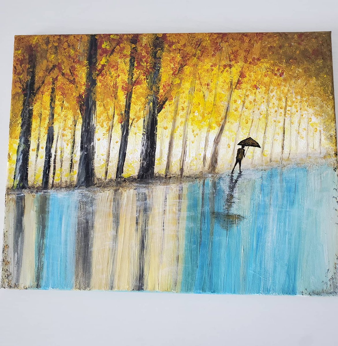 AlonaCreative's tweet photo. walking in the rain is a special emotion #Art #painting https://t.co/ou3mmwMzv7