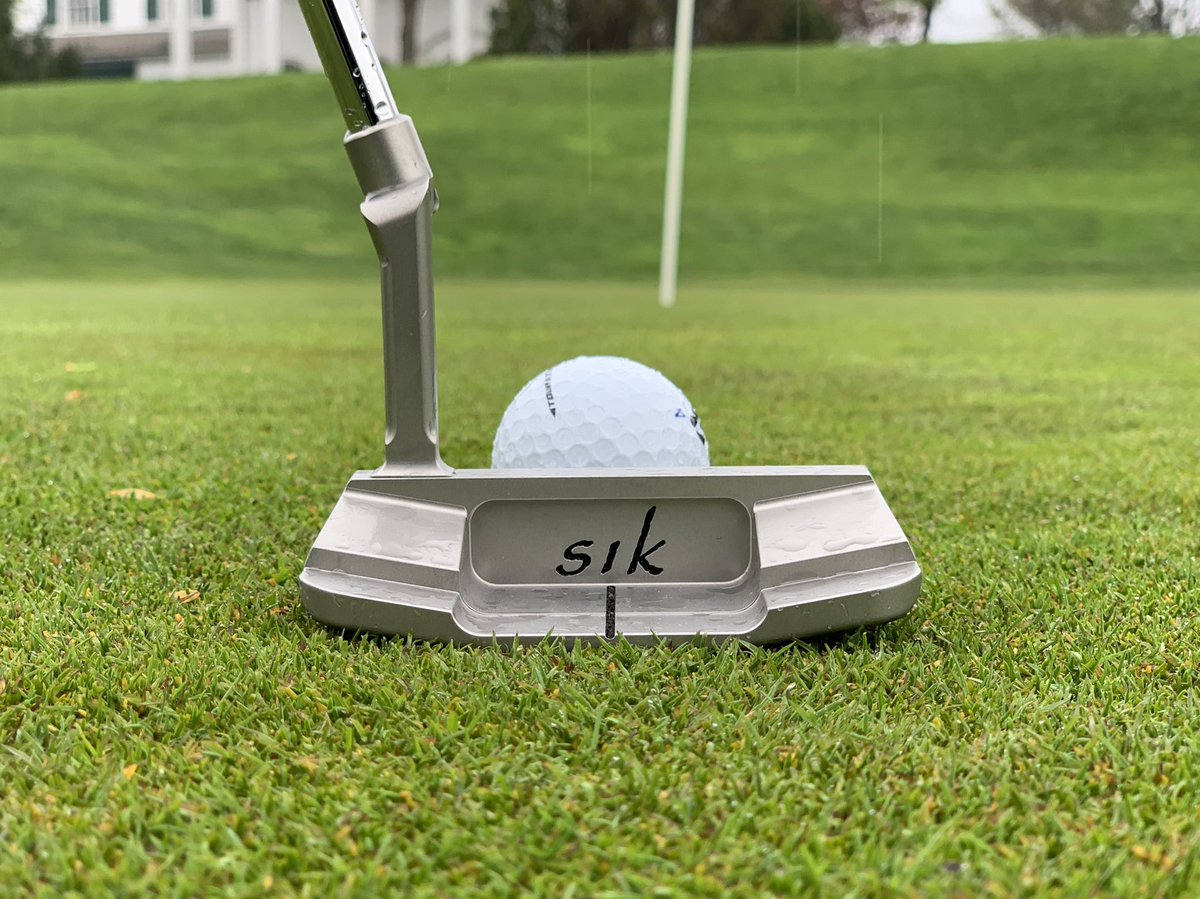 First time out w/ the new Sik Golf DW 2.0 C-Series putter, and 