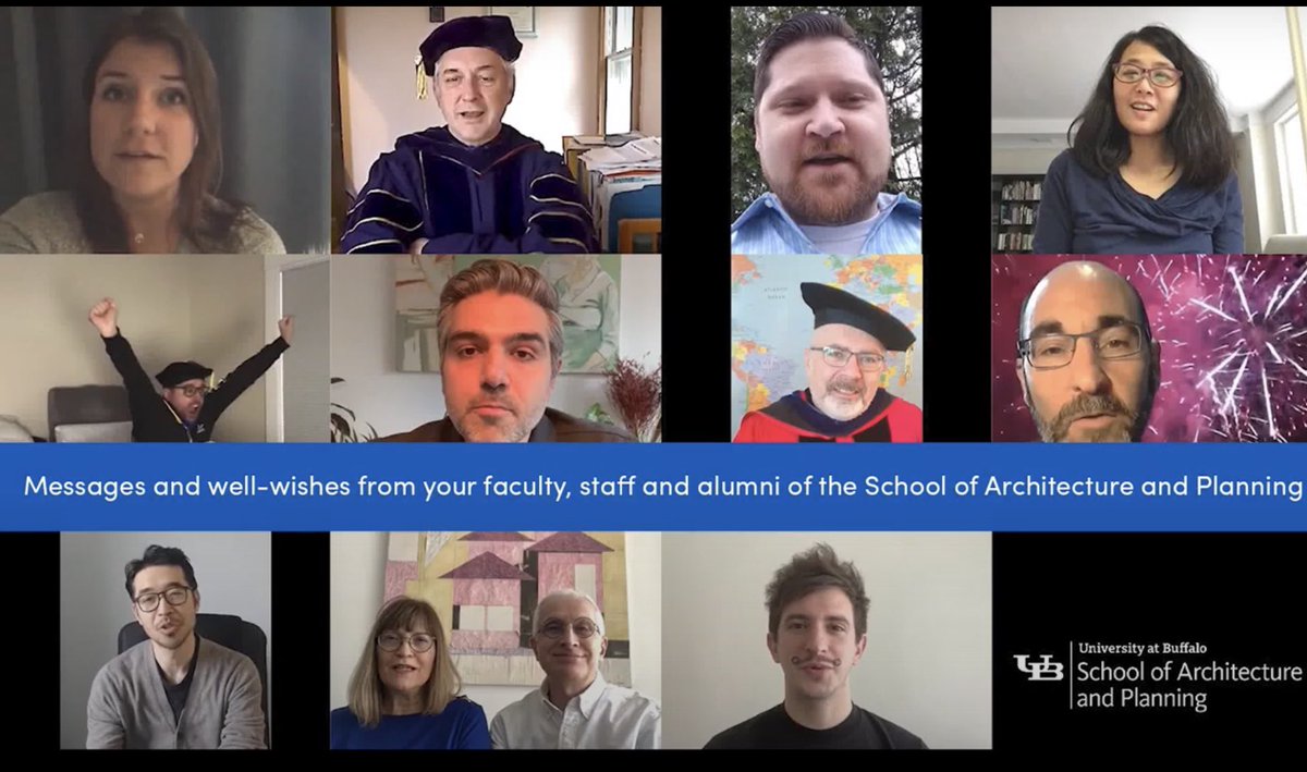 Congratulations graduates. UB School of Architecture and Planning Class of 2020 #UBArchPlanGrad2020 #UBClassof2020 <a href="/BuffaloArchPlan/">Architecture and Planning | University at Buffalo</a> <a href="/UBCommunity/">UB Community Relations</a> <a href="/UBuffalo/">UBuffalo</a>

youtu.be/gsOx5SS5Vb0