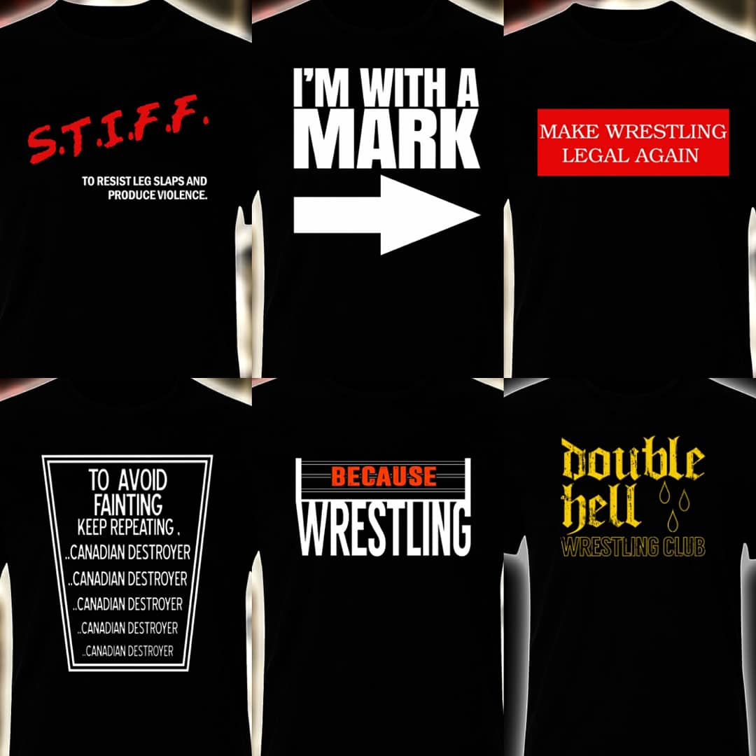 DoubleHellWC's tweet photo. Available now!

#doublehellwrestlingclub #doublehell #wrestlingisreal https://t.co/H7T7YPKPIY