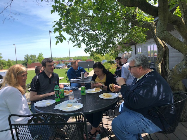 Beautiful Friday! To nice to pass up; so I took the opportunity to pickup some groceries and cook for the few #Covid19 regulars in @GardinerCPA Des Moines office.  #MasterGriller #BurgersandBrats