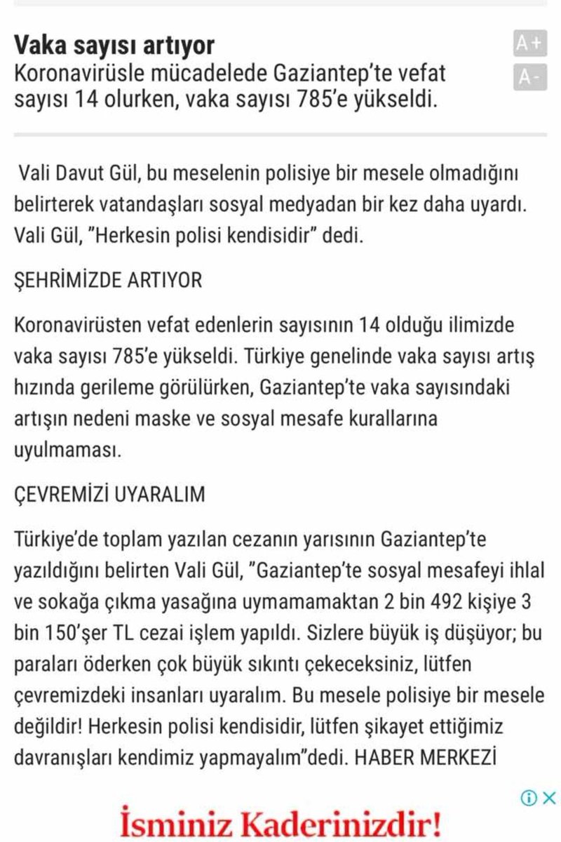 mrym1990_'s tweet photo. sokak insan seli maskeyi takan çeneye indirmiş. #Covid_19 a yakalanmamak bir mucize!
#gaziatepinsanları bu virüs #şakayagelmez !! https://t.co/rcO5DJMZh3