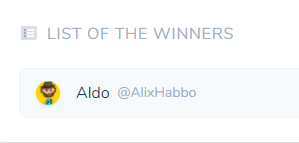 Monstter31's tweet photo. ¡Aquí tenemos al ganador/a de la cámara paparazzi, 
@AlixHabbo

 ! ¡Felicidades! ¡
En breves se viene una competición algo loca.
Seed: Zl1bTD1F1NZa36gx https://t.co/VLqeVUq93M