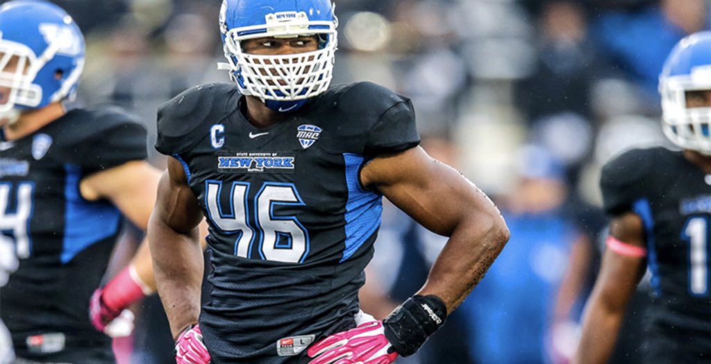 jrstrauss4's tweet photo. Very excited and thankful to receive an offer from The University of Buffalo! Thank you @CoachBorland @UBFootball for this opportunity! @ddstokes124 @ExeterTwpFB @EdOBrien247 @PaFootballNews @SportsByBLinder @MDrago59 @CaryMoyer @BadgleyBruce @Perroni247 @Preps247Sports https://t.co/gQxXOA6qDZ
