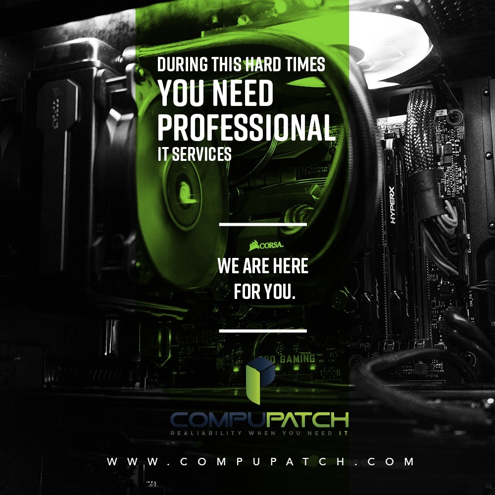 Compupatch's tweet image. We are here for you! If you would like to learn more about our IT Services, please call us a call at (877) 890 – 0119 or fill out the contact form on our website, and a member of our team will contact you shortly. #Compupatch #WeHereForYou #ITServices #Tech