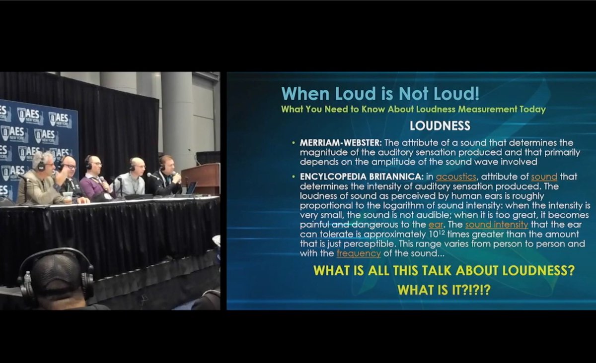 AESorg's tweet photo. AES Live Vide: When Loud Is Not Loud: What You need to Know About Loudness Measurement Today

https://t.co/Dc99HZIWHF

#AESorg #proaudio #uaiodengineer https://t.co/ZyUQEHJ9xO