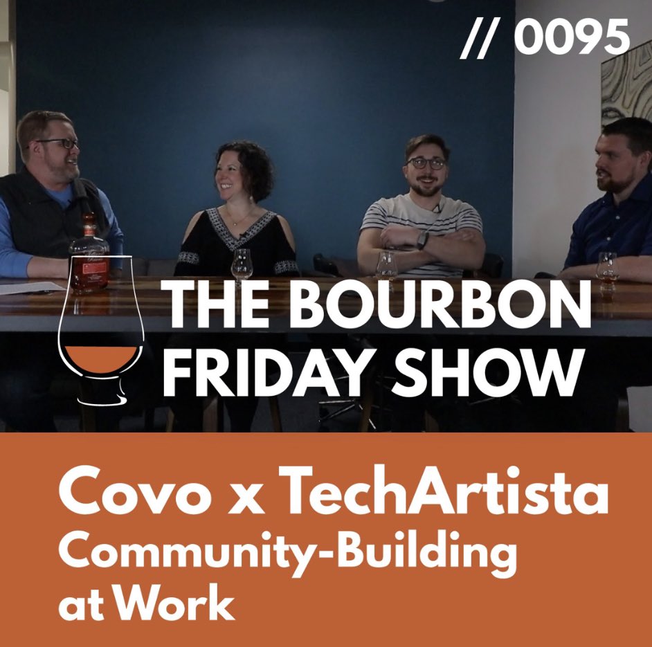 TechArtista's tweet photo. #ICYMI, how did we end up partnering with @CovoSTL? Chris &amp; Bex talk about how they met, what happened in December, and why this merge makes sense.

via @bourbonfridays 👉 https://t.co/jV8uEkFlMq https://t.co/wK305StQlK