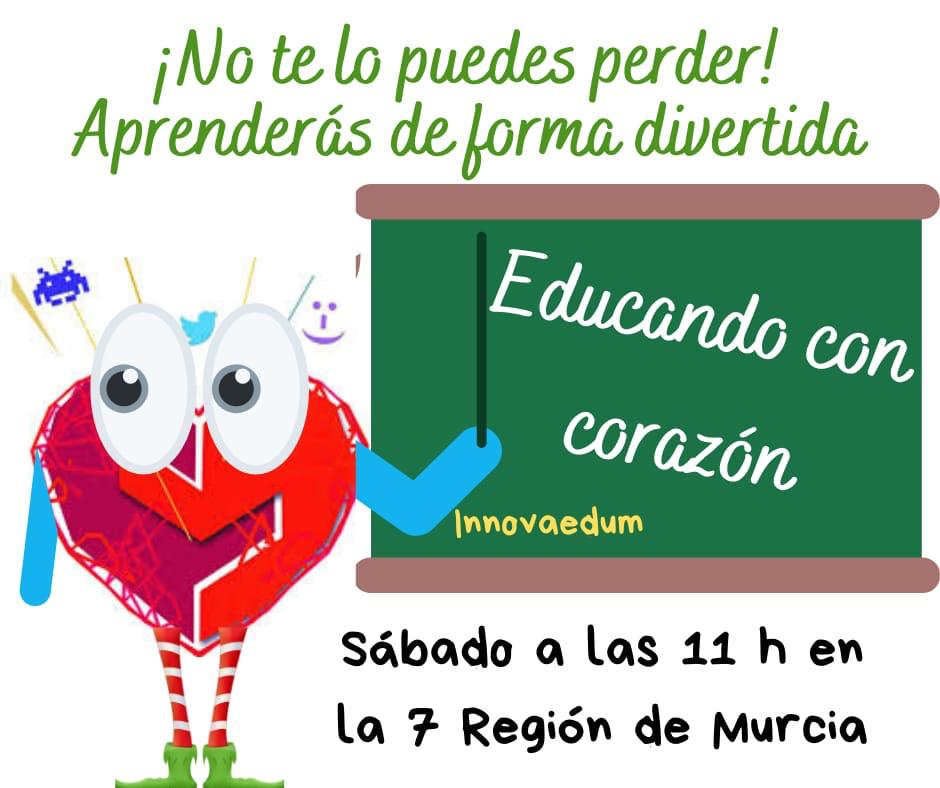 innovaedum's tweet photo. RECORDATORIO/ 👉 Mañana, sábado 1⃣6⃣ de mayo 

📺@La7_tv ➡️ empieza a emitir:

"EDUCANDO CON 💖"
✅ 11.00 a 11.30 horas - 6 a 8 años
✅ 11.30 a 12:00 horas - 9 a 12 años

Programa destinado a TODA LA COMUNIDAD EDUCATIVA

¡¡OS ESPERAMOS!! https://t.co/hLkgkDG5O3