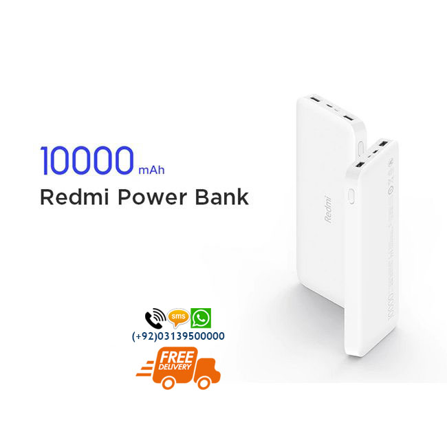 lyallpurshoppin's tweet photo. Xiaomi Redmi Power Bank 10000mAh PB100LZM
Price: Rs. 2300/-
Web Link: https://t.co/SSgChjoZHK
#Xiaomi #Redmi #mi #powerbank #minipowerbank #smartpowerbank #batterybank #usbbackuppower #10000mah #dualoutputpowerbank #dualportpowerbank #2portpowerbank #lithiumpolymerbattery https://t.co/wdqX4VOLvc