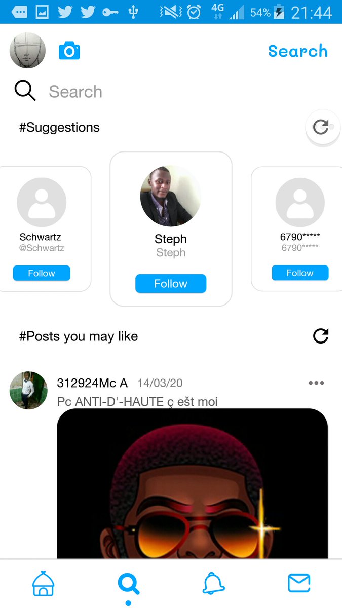 Wesocialnet's tweet photo. Its been a while :).During the lockdown , we worked on a brand new ergonomic design and a more fluid navigation. We hope you'll enjoy the new update soon. Stay in touch. And be Safe
#we_love_you
#joinusonwe https://t.co/qwYcZMtGt8