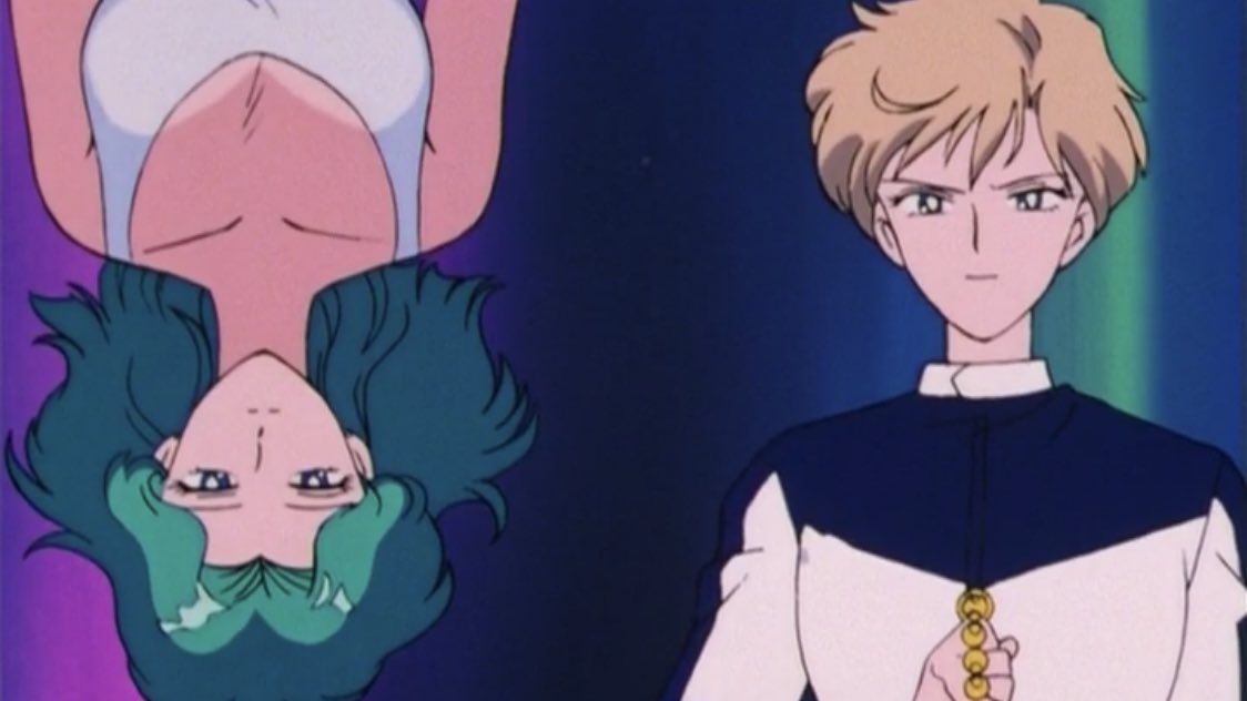EP96 = 9.2/10 The storyboard!!! Ahhhhh, so many interesting angles being used. Seriously well directed. I smiled so much seeing Makato (Sailor Jupiter) interact with Haraku (Sailor Uranus). ALSO, I swear the villain tried to steal her heart crystal with her tittie 