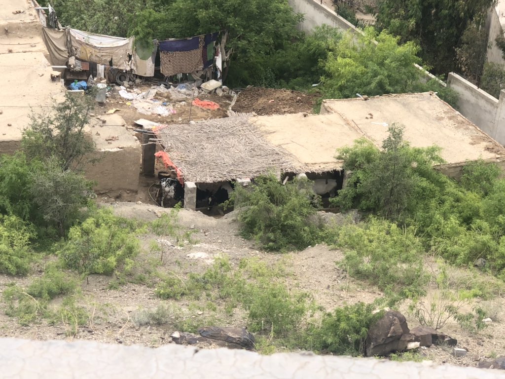 DCKhiCentral's tweet photo. This was a massive encroachment just at bedrock of the #FortSandeman. Alhamdulillah the encroachment is removed & land recaptured. This has turned into a colony with more than 50 persons living there, a working dairy form and luggage that took more than 20 trucks to transport. https://t.co/o43NIXszaE