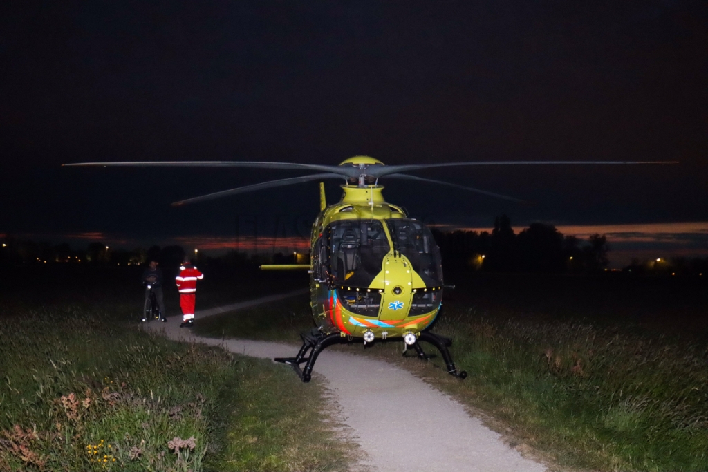 Vlaardingen - Korte inzet voor de traumahelikopter: ?..