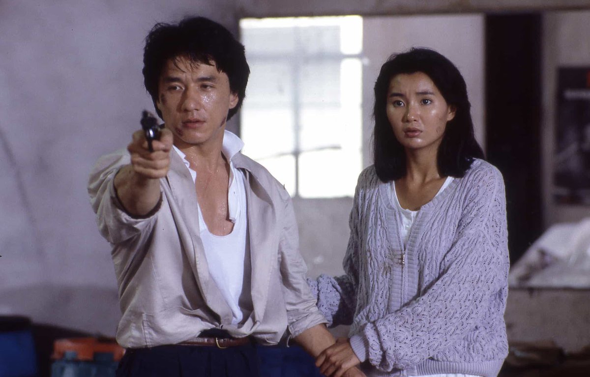 Police Story dir. Jackie Chan (1985)- FUCK YES. The idea that this genius would spend a period of his career directed by Brett fucking Ratner is bone chilling and heart breaking.