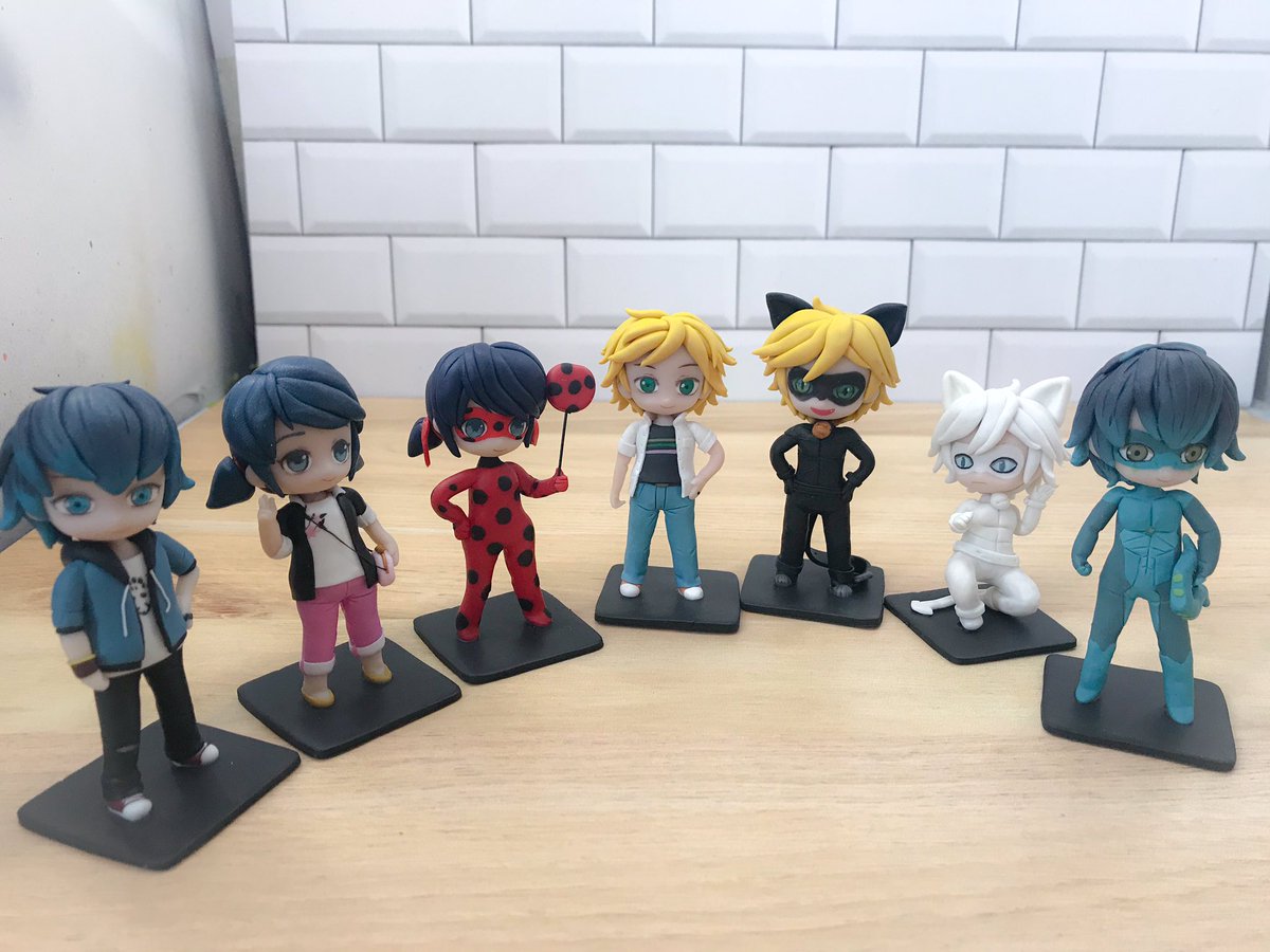 PolyNirian's tweet photo. I want the world to see the wonderful work of my friend 🥰🥰🥰@Lapioclay❣️
 @Thomas_Astruc @zagtoon @MiraculousMX @BeMiraculousLB 
#MiraculousLadybug #PolymerClay 
https://t.co/NOYp3Rnlg3 https://t.co/DvNE3kIkGE