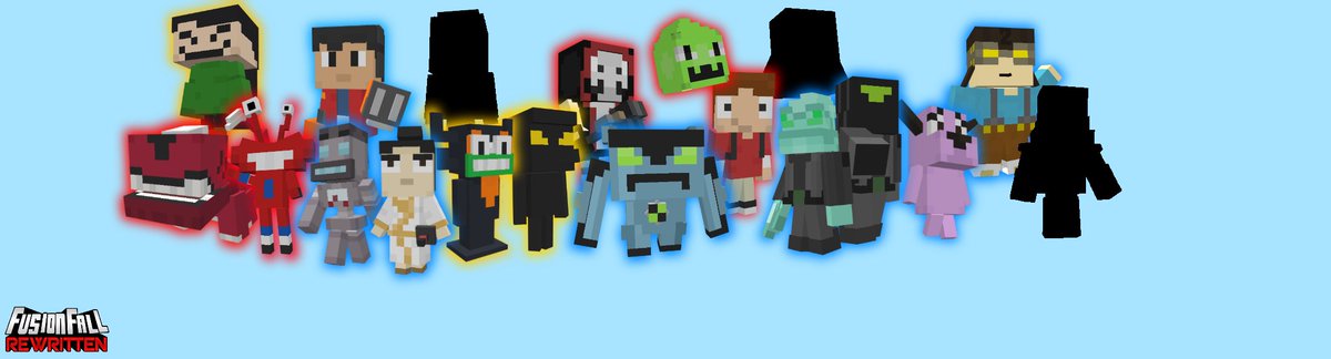 FFRewrittenMC's tweet image. And we're back for another Nano reveal! We've got quite a few of them lined up for you this time! There's Numbuh 2 and 3,Runty, Mac, Courage and Tetrax joined by... Tetrax? What could this mean? We also included the silhouette for the next reveal! Can you figure out who they are?