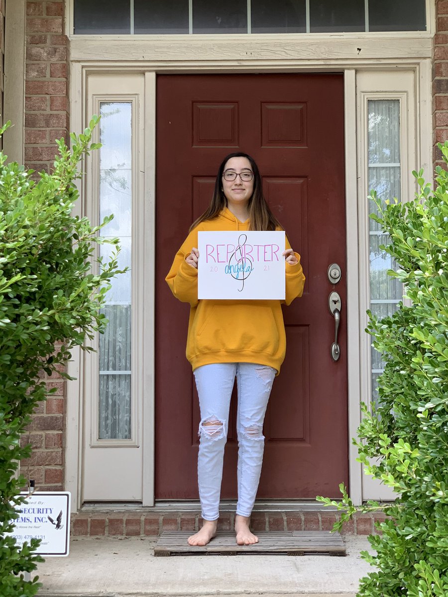 RockwallHSchoir's tweet photo. 7 more officers to go!
time to announce our 2020-21 reporter!
our incumbent this year was miranda kincer!
congratulations!!! https://t.co/RkydIUBtUE