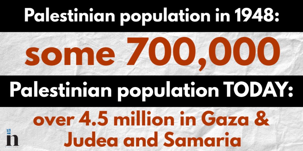 EretzIsrael's tweet photo. There is no ethnic cleansing by Israel. It’s a Palestinian lie.
#StopBullyingIsrael
#Nakba72 #KeyToPeace #NakbaDay2020 https://t.co/kyzCPvM0UA