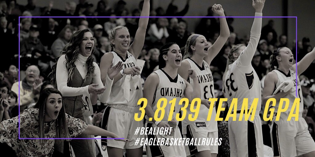 AshlandWBB's tweet photo. AUWBB ended the semester with a 3.8139 GPA! 📚🏀
COVID-19 may have stopped our games, but it didn’t stop our brains 👩🏻💻
#BeALight #EagleBasketballRules https://t.co/VsMIDgojby