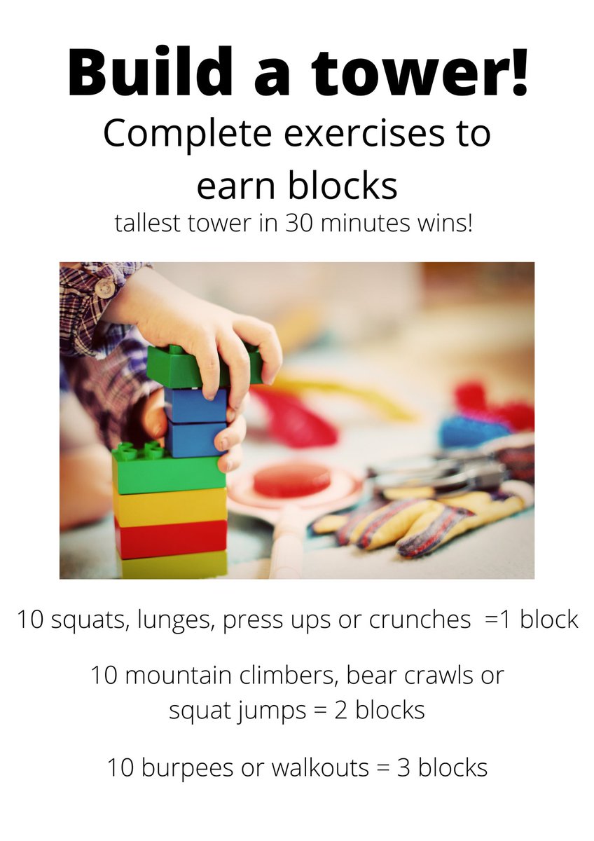 #workoutathome with the #family this weekend! #onlinepersonaltrainer #onlinept #familyworkout #exercise #FitnessFriday #fitness #familyfitness #LEGO #legoworkout