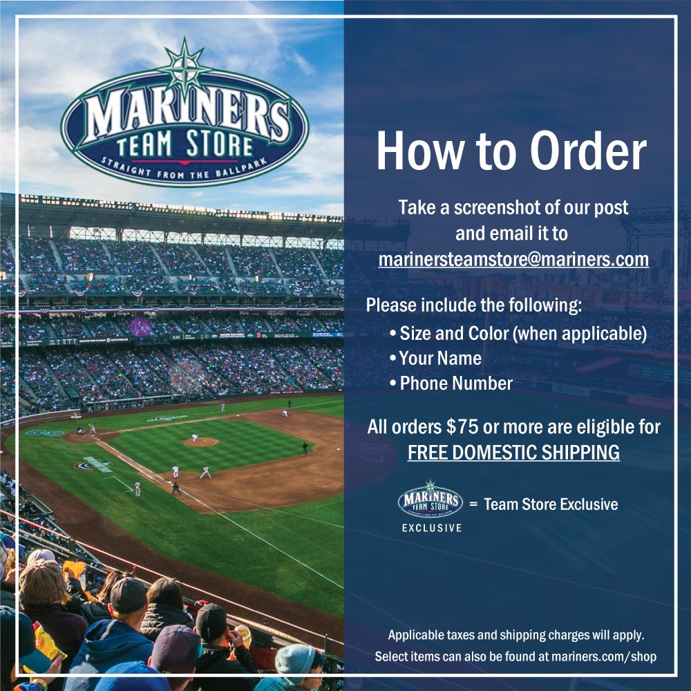 Shop All Seattle Mariners in Seattle Mariners Team Shop