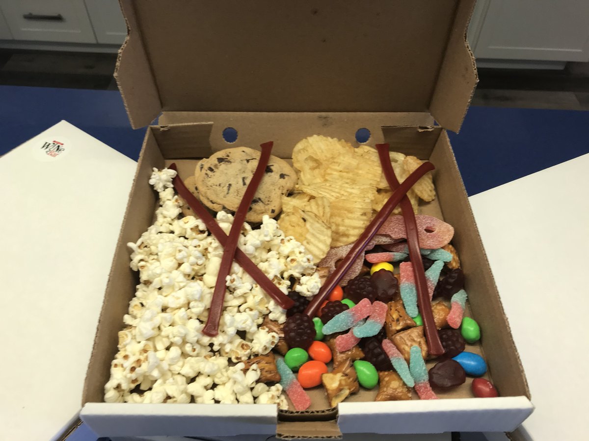 These movie snack boxes were donated for kids at the House to enjoy while curling up to watch their favourite movies!  What movies have you been watching at your house during these rainy days? <a href="/LdnWineBar/">London Wine Bar</a> #movietime #familymovienight #favouritefilm